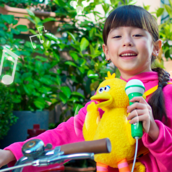 Karaoke Plush Sesame Street